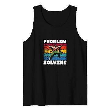 Discover Problem Solving Rock Climbing Wall Climber Bouldering Tank Tops