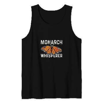 Discover Monarch Butterfly Monarch Whisperer Insect Entomologist Tank Tops
