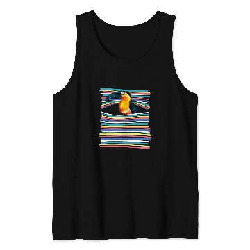 Discover Toucan Pastel Rainbow Striped   vintages Animal Aesthetic Tank Tops