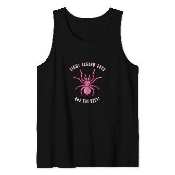 Discover vintages Spider Lover Quote 2Eight Legged Pets Are Best Tank Tops