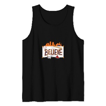 Discover Houston Baseball Believe Playoffs Tank Tops
