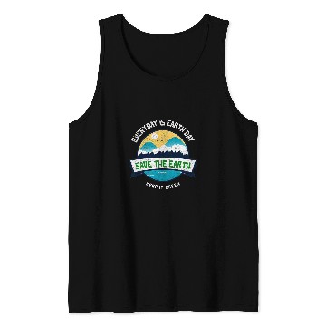 Discover Make Everyday Earth Day Saving Mother Earth Landscape Design Tank Tops