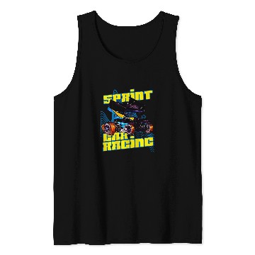 Discover Sprint Car Racing Dirt Car Dirt Track Racing Tank Tops