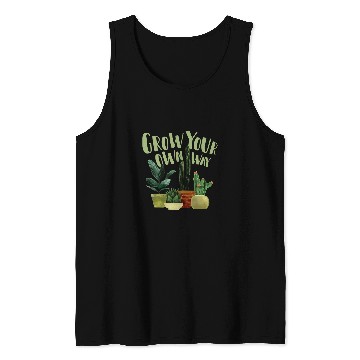 Discover Botanist Inspirational Quote Botanical Quote Botany Tank Tops
