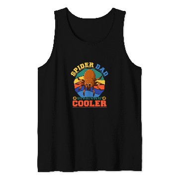 Discover vintages Retro Spider Dad Like A Regular Dad But Cooler Tank Tops
