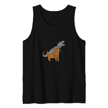 Discover Howling TRexs Dinosaur Goldendoodle Dog Tank Tops