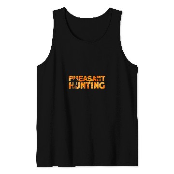 Discover Pheasant Hunter Orange Camouflage Pheasant Hunting Tank Tops