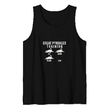 Discover Great Pyrenees Training Dog Tank Tops