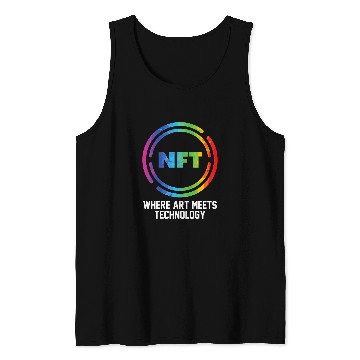 Discover NFT Where Art Means Technology 2 Tank Tops