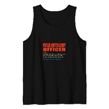 Discover Field Artillery Officer vintages Definition Wizard Magician Tank Tops