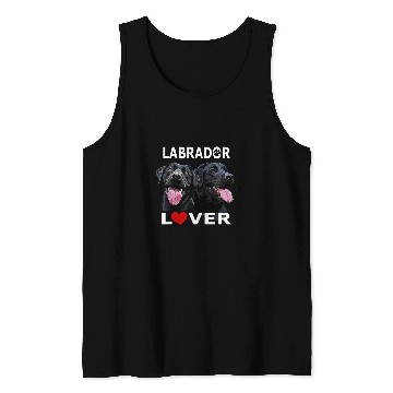Discover Black Labrador Retriever Lover Happy Black Lab Dog Mom Dad Tank Tops