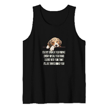 Discover Every Snack You Make Every Meal You Bake Funny Beagle Tank Tops