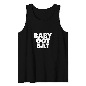 Discover Softball Baby Got Bat Tank Tops