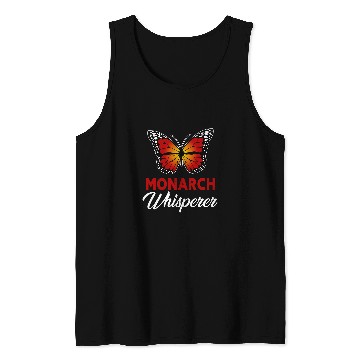 Discover Monarch Whisperer Monarch Orange Butterfly Tank Tops