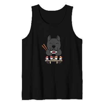 Discover Sushi Cane Corso Dog Tank Tops