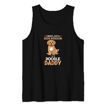 Discover Mens Dog Owner Labradoodle Daddy Tank Tops