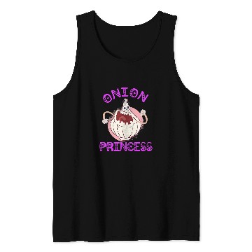 Discover Onion Princess Culinary Chef Cook Cooking School Vegetable Tank Tops