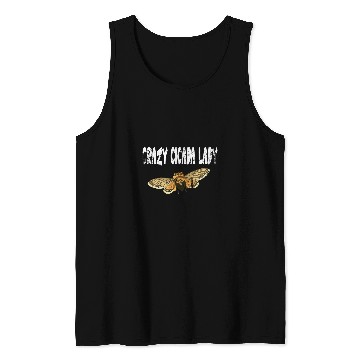 Discover vintages crazys Cicada Lady 2Brood X 2 Tank Tops