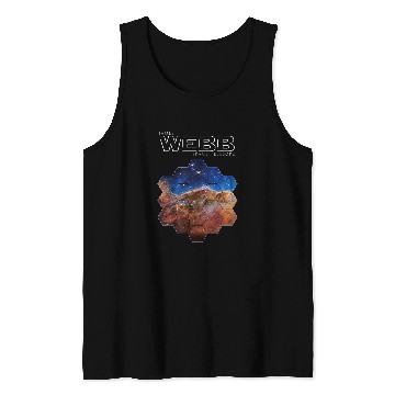 Discover NASA James Webb Space Telescope JWST Science Fan Art Tank Tops