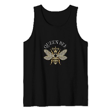 Discover Queen Bee Jewelry Jewels Cute Beekeeping Beekeeper 3 Tank Tops