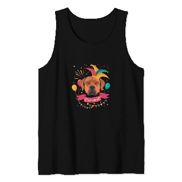Discover Rhodesian Ridgeback carnivals Madi Gras Tank Tops