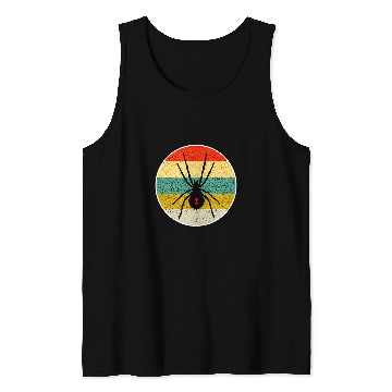 Discover Womens Black Widow Spider Vintage Tank Tops