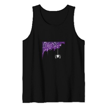 Discover with spider house 2funny Tank Tops