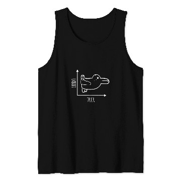 Discover Wittgenstein Rabbit Duck Philosopher Nerd Geek Math Lovers 21 Tank Tops