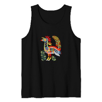 Discover Mythical Bird in American Pacific Northwest Coast Art Style Tank Tops