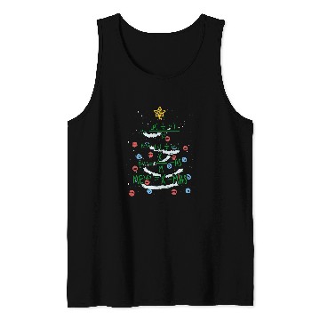 Discover Merry xmass Christmas Tree Lover Teaching Staff Math Students 24 Tank Tops