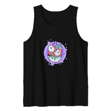 Discover Horror Ice Cream Pastel Goth Aesthetic Soft Goth Gothic Tank Tops