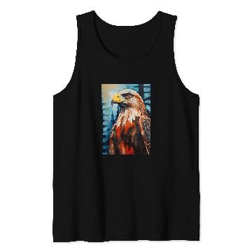 Discover Red Tail Hawks Native American Pacific Northwest Tank Tops