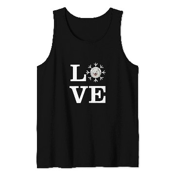 Discover Dog Samoyed Love Snowflake Dog Samoyed Tank Tops