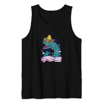 Discover Worm Farmer Sombrero Mexican Worm Mexico Composting Tank Tops