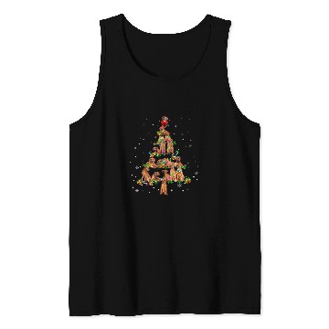 Discover Rhodesian Ridgeback Christmas Tree XMas Tank Tops