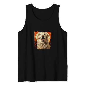 Discover Pyrenees Zia Painted Dog Lovers Dad Mom Tank Tops