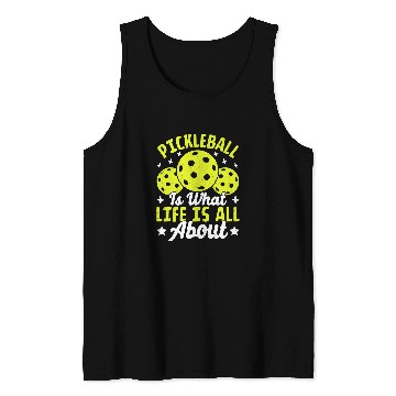 Discover Pickleball Blogger Meme Quote Tank Tops