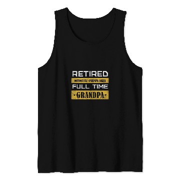 Discover Mens Retired Motorcycle Speedway Biker Tank Tops