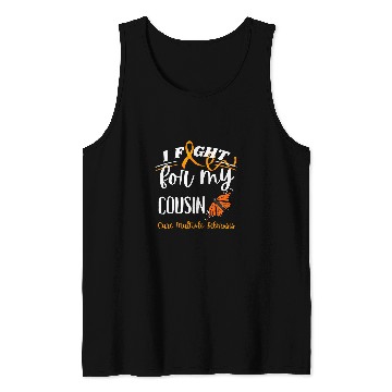 Discover MS Multiple Sclerosis Awareness T Cure MS Butterfly Cousin Tank Tops