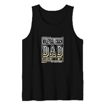 Discover Like A Normal Dad Father Volleyball Coach Tank Tops