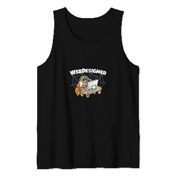 Discover Webdesign Spider Programming Programmer IT Tank Tops