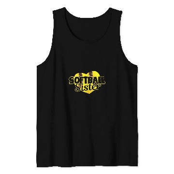 Discover Softball Sister 2 Tank Tops
