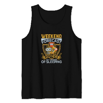 Discover Weekend Forecast Robotics Engineer Robot 23 Tank Tops