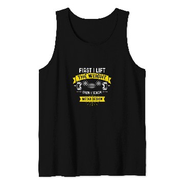 Discover Media Design Teacher Weightlifting Artist Computer Lift Tank Tops