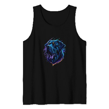 Discover Rottweiler Vector Art Colorful Tank Tops