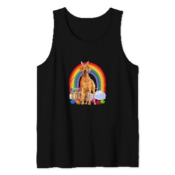 Discover Rhodesian Ridgeback Easter Eggs Bunny Dog Tank Tops