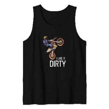 Discover Motocross Motorcycle Dirt Bike Enduro Tank Tops