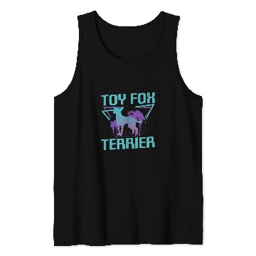 Discover Retro Toy Fox Terrier Dog Lover 1 Tank Tops