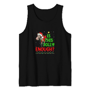 Discover Is This Jolly Enough German Shorthaired Pointer Christmas Tank Tops