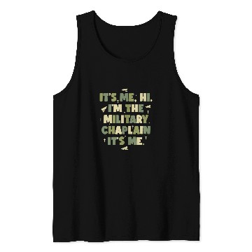 Discover Military Chaplain minister Tank Tops